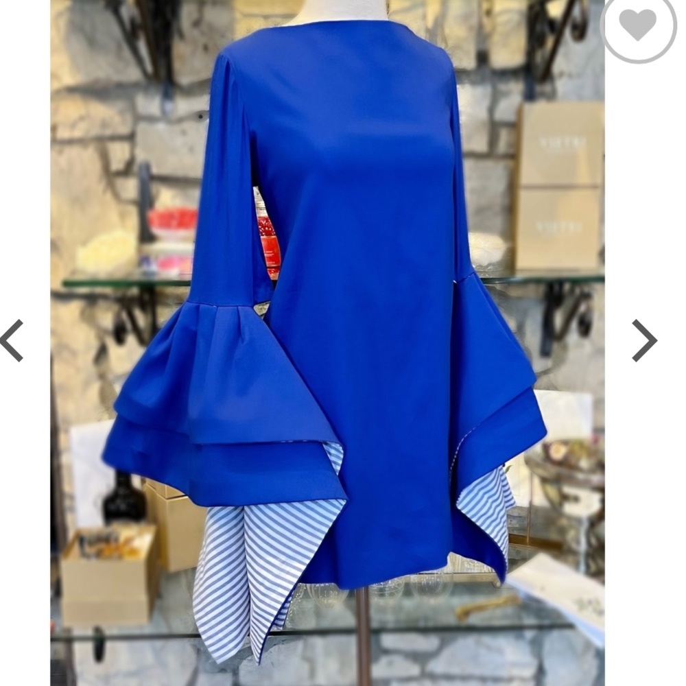 LEAL DACCARETT Ruffle Bow Dress